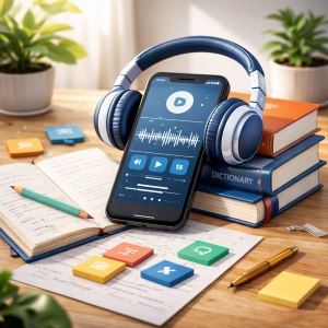 پادکست برای افزایش دایره واژگان انگلیسی